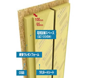高性能ウレタン断熱・耐震パネル(オプション)
